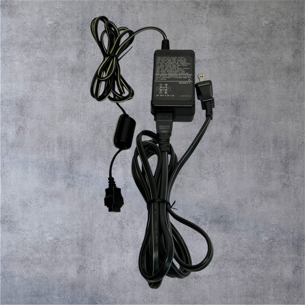 Sony AC-LM5 OEM Power Adapter Charger 4.2V 1.5A Tested Genuine Sony